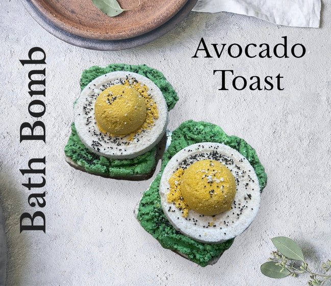 Avocado & Egg Toast Bath Bomb