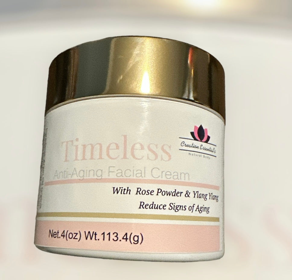 Timeless Facial Cream w/Rose Powder & Ylang Ylang