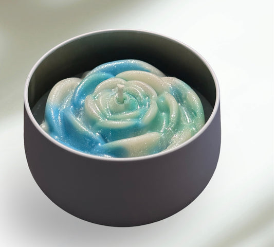 Flower Bloom Soy Wax Candle Handmade Candle - Creation Essential's