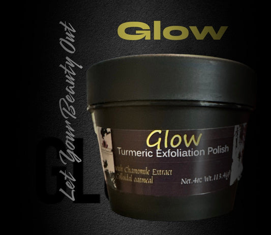 Glow Facial Polish w/ Turmeric & Chamomile Extract