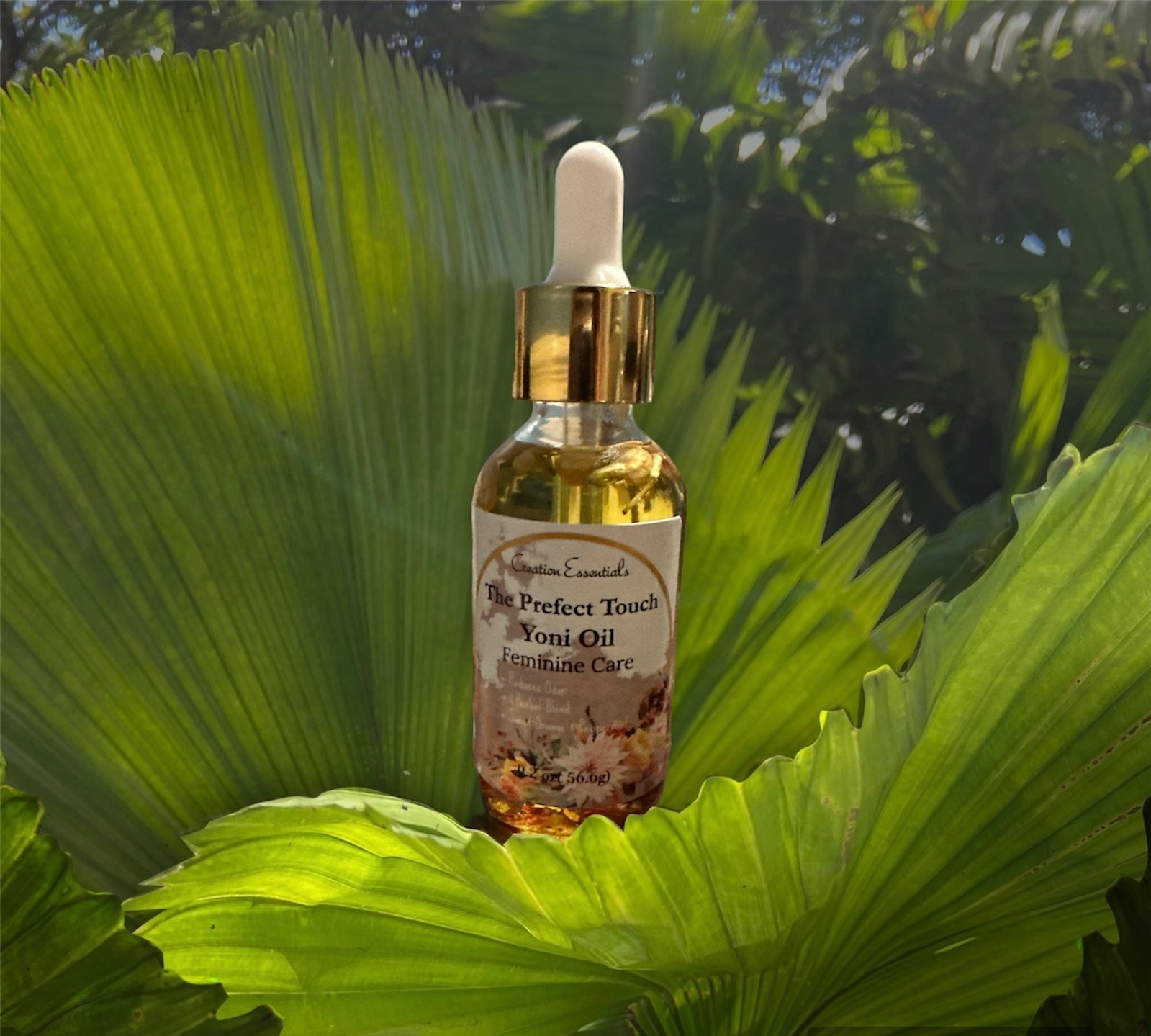 The Perfect Touch Yoni Oil, Natural Feminine Balance -Organic Handmade Vegan  Body Oil Creation Essentials