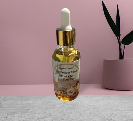 The Perfect Touch Yoni Oil, Natural Feminine Balance -Organic Handmade Vegan  Body Oil Creation Essentials