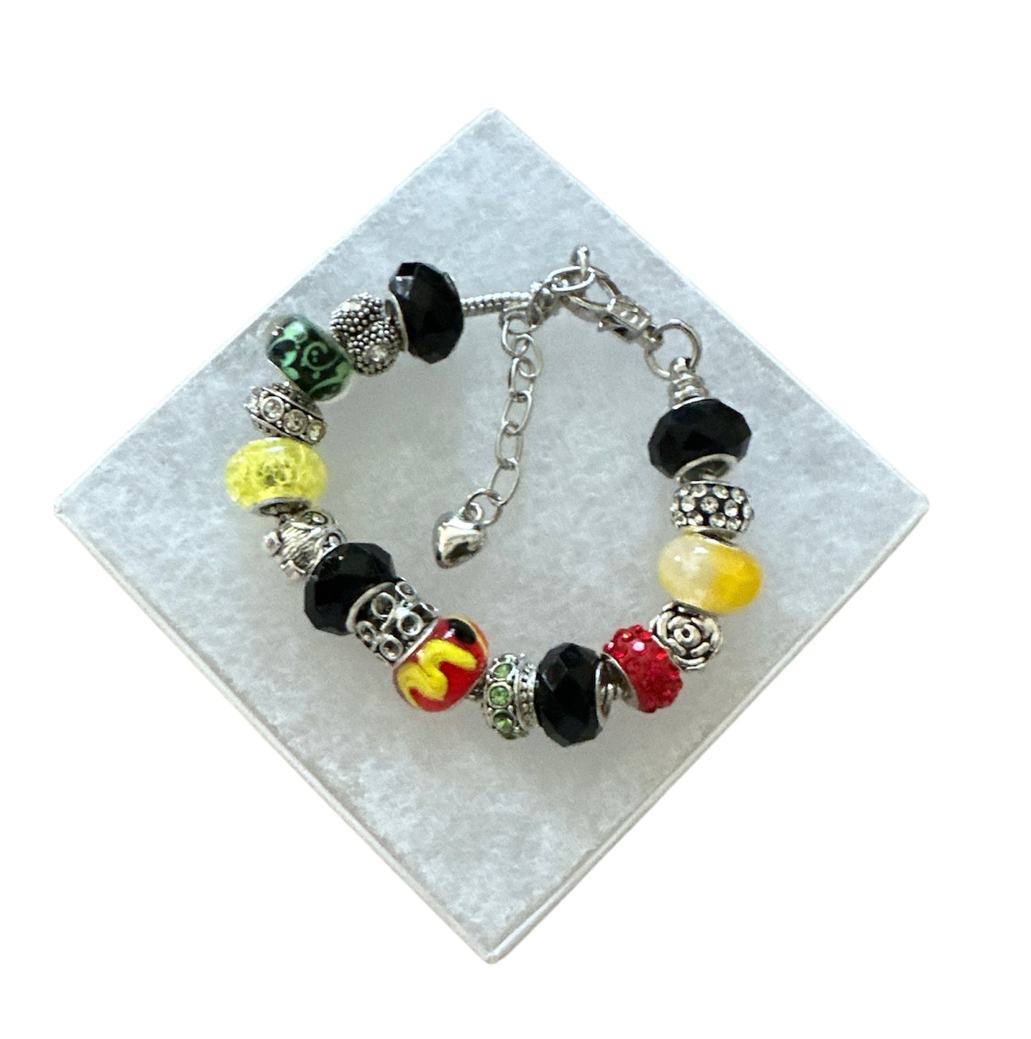 Creation Essential's Luxury Queen Sister Charm Bracelet- African/Black History Inspired Charm  Bracelets
