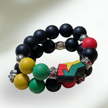 Silicone Bead Bracelet Singles & Sets, Beaded Stretch Bracelet, keychain, Sensory Bracelet, Fidget Bracelet, Colorful Silicone Bracelet