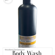 Buy 3 Get 3 or Buy 2 Get 1 Free Woodland Sandalwood hydrating men's Body Wash with Turmeric & Olive Oil