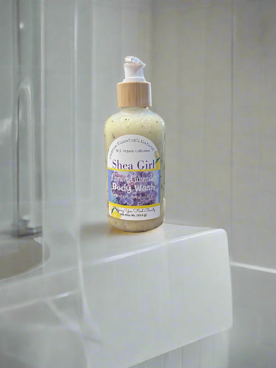 Shea Girl Lemon Lavender Hydrating Body Wash