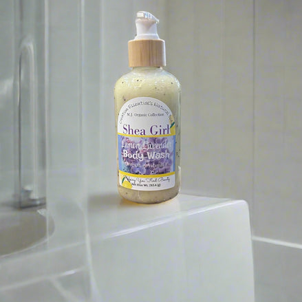 Shea Girl Lemon Lavender Hydrating Body Wash  Buy 3 Get 3 or Buy 2 Get 1 Free
