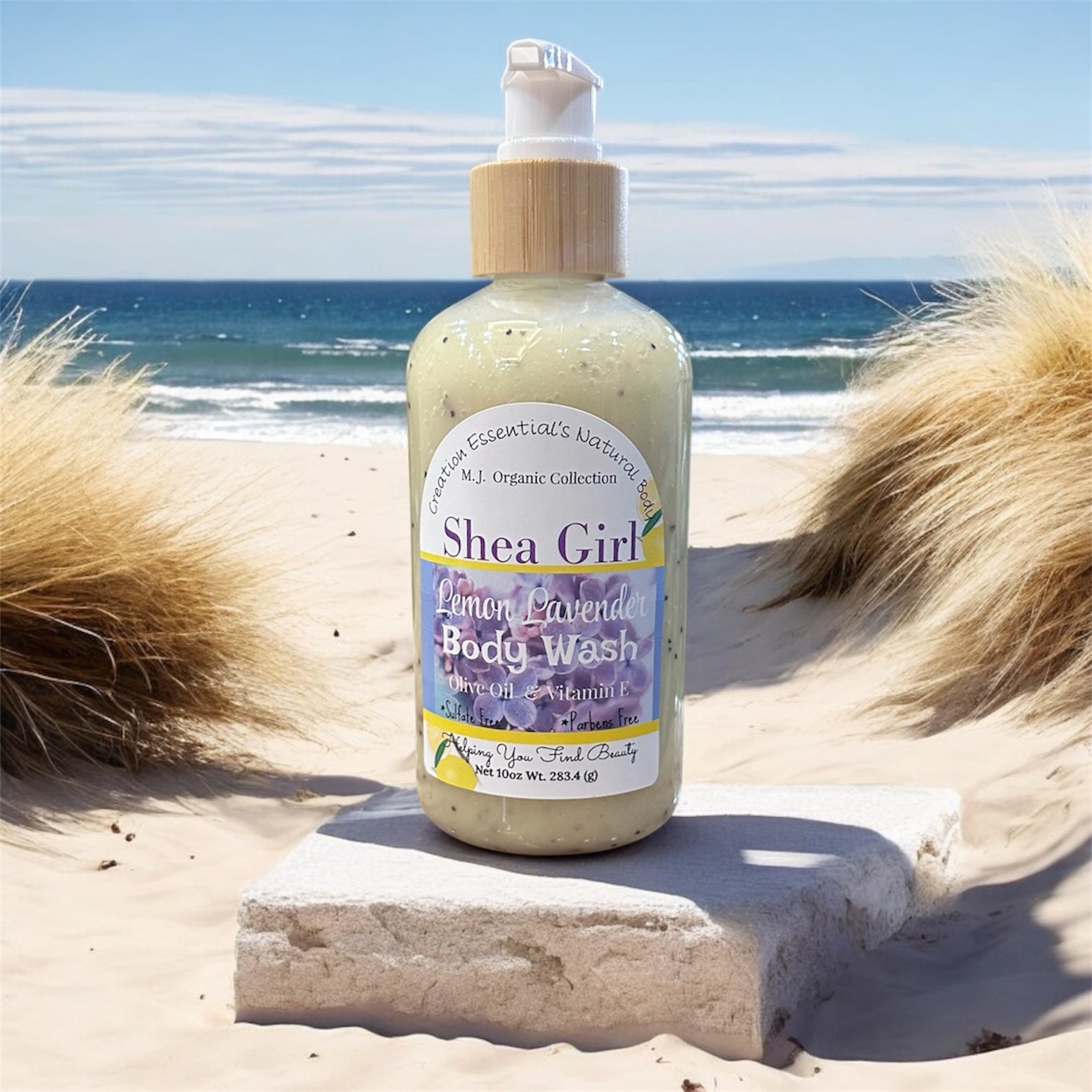 Shea Girl Lemon Lavender Hydrating Body Wash