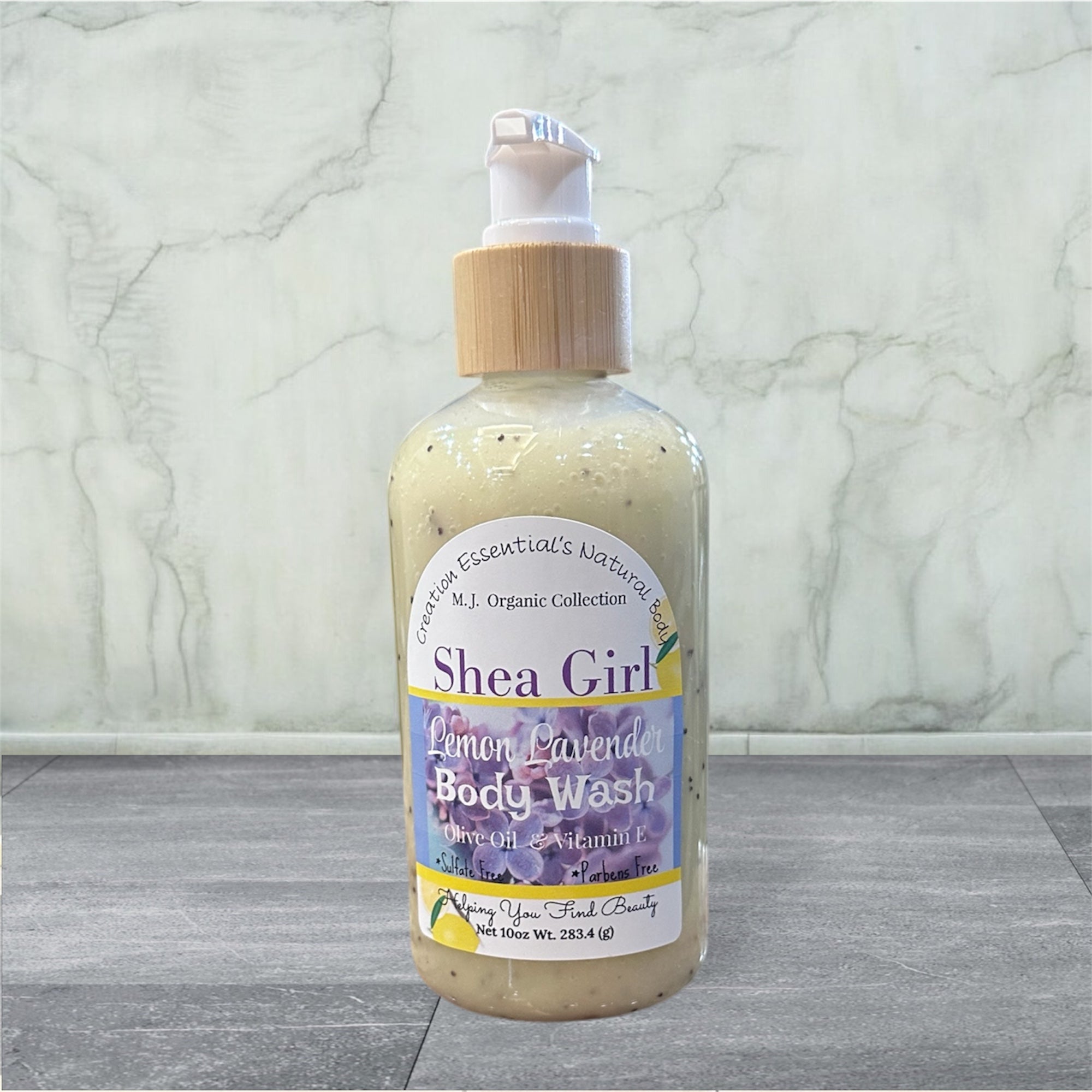 Shea Girl Lemon Lavender Hydrating Body Wash