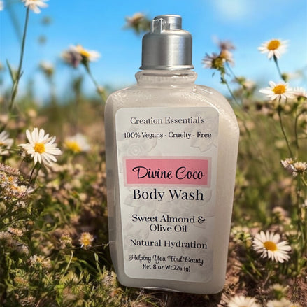 Divine Coco Hydrating Perfume Body Wash Inspired by a timeless allure perfume