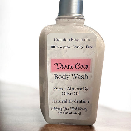 Divine Coco Hydrating Perfume Body Wash Inspired by a timeless allure perfume