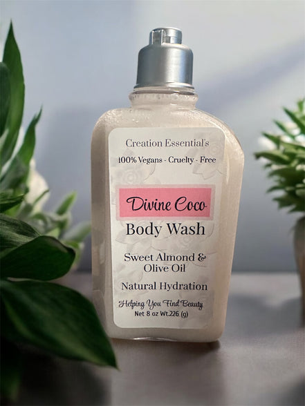 Divine Coco Hydrating Perfume Body Wash Inspired by a timeless allure perfume