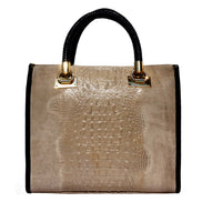Open Tote Leather Bag