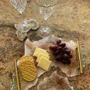 Resin Tray with handle Luxury Africa Resin Tray Set
