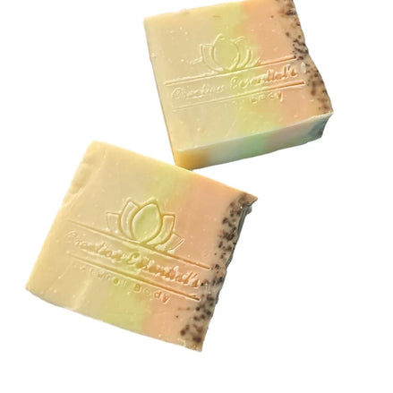 Lemon Balm Soap Bar w/ Sweet Tangerine Tea Organic Handmade Vegan Soap, Creation Essentials