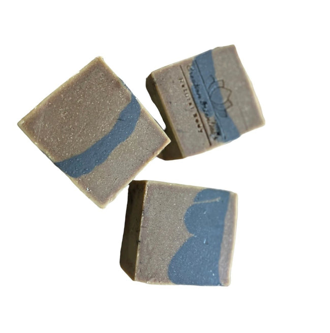 Thabo Natural Man Soap Bar with Matcha, Oats & Charcoal by Creation Essential's Natural Body