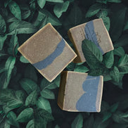 Thabo Soap Natural Man Soap Bar with Matcha, Oats & Charcoal Organic Soap -Creation Essential's