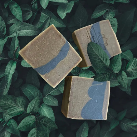 Thabo Soap Natural Man Soap Bar with Matcha, Oats & Charcoal Organic Soap -Creation Essential's
